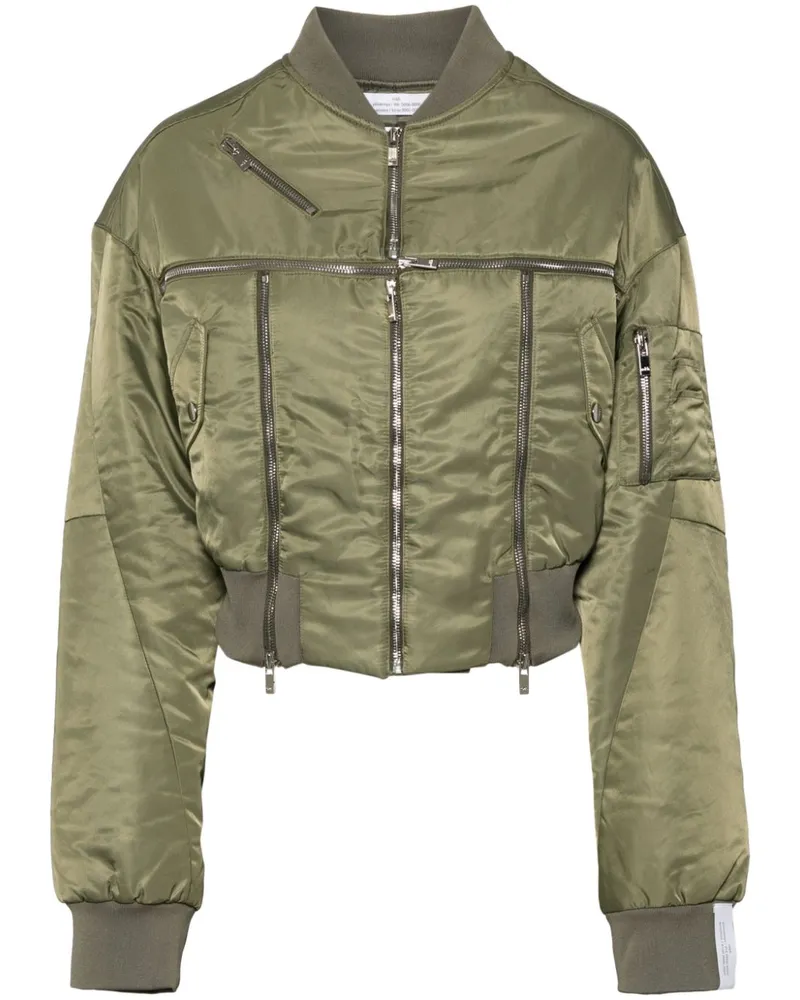 Rokh Broken Bomberjacke - Grün Grün