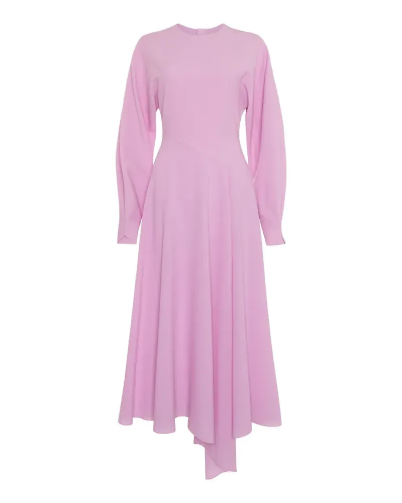 Roksanda Ilincic Yelin Kleid mit asymmetrischem Saum - Rosa Rosa
