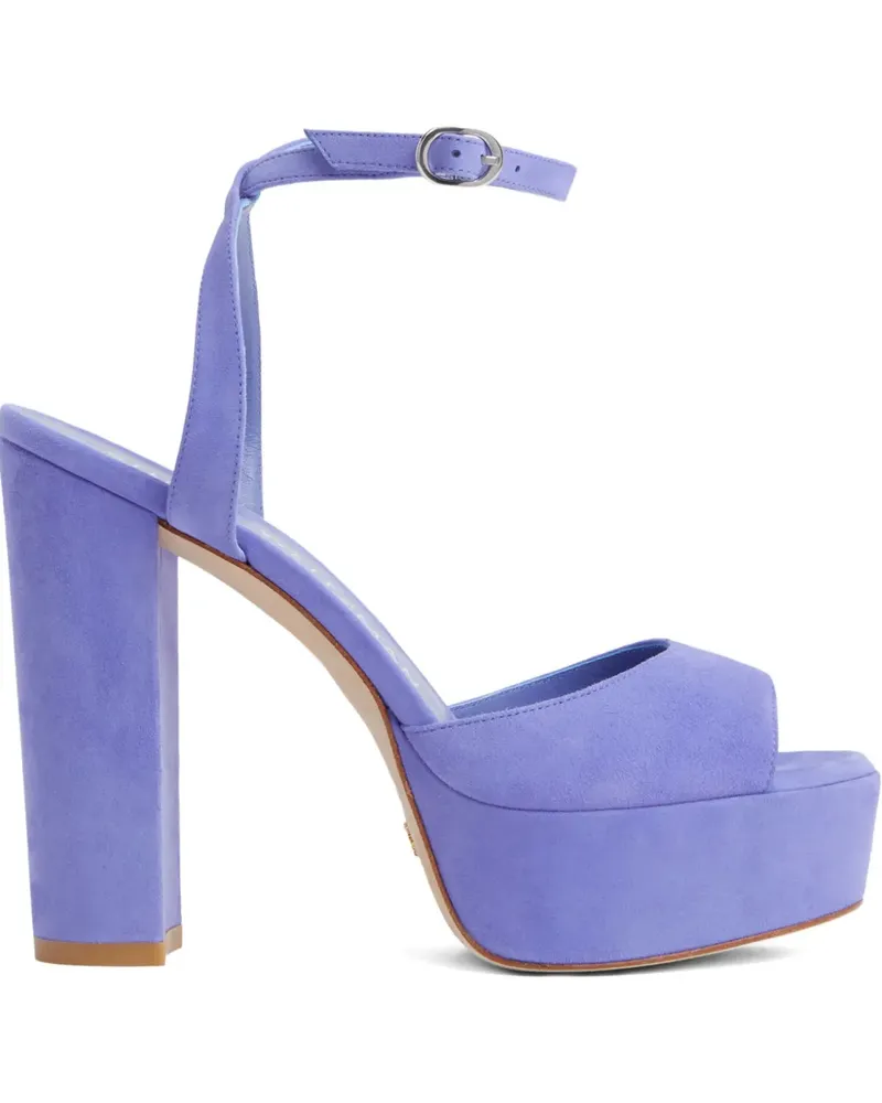 Stuart Weitzman 125mm Ryder II sandals - Violett Violett