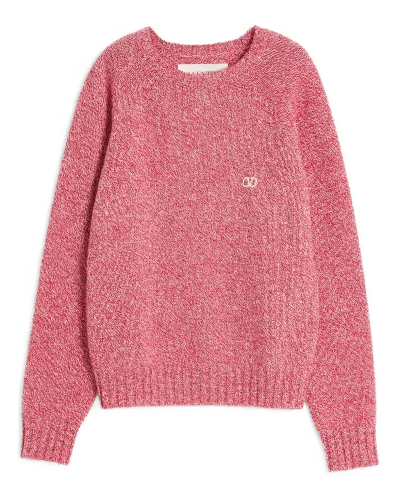 Valentino Garavani Pullover mit VLogo-Stickerei - Rot Rot