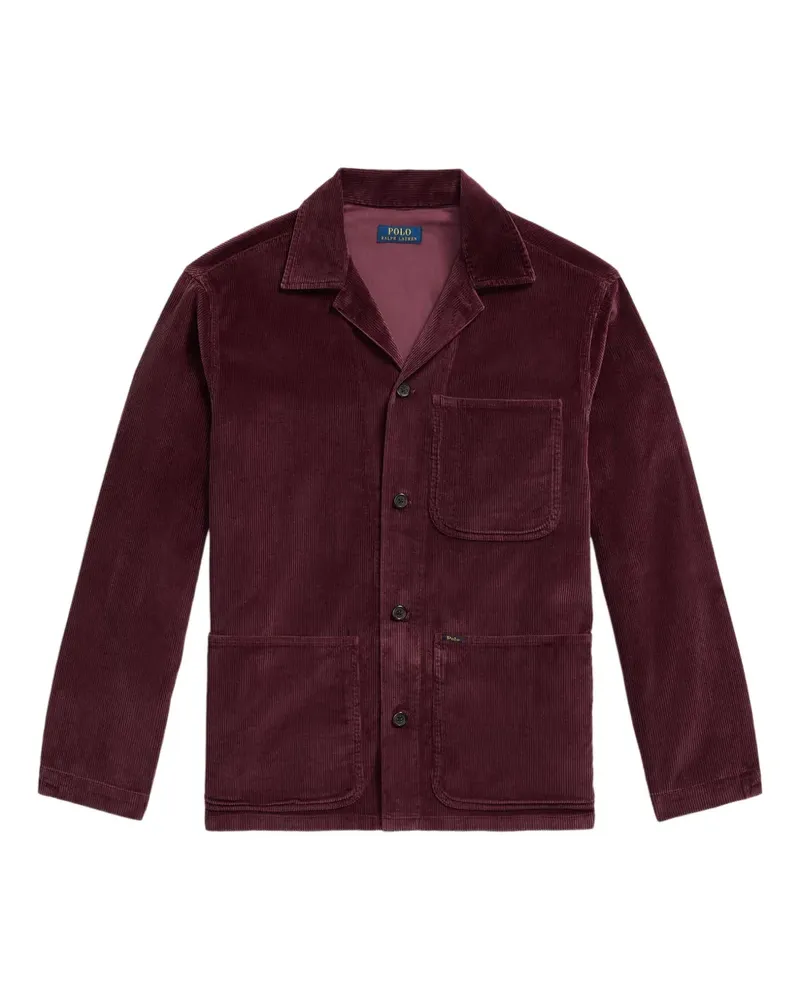 Ralph Lauren Hemd aus Cord - Rot Rot
