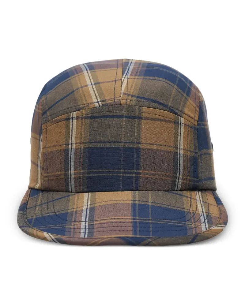 Comme des Garçons Karierte Baseballkappe - Braun Braun