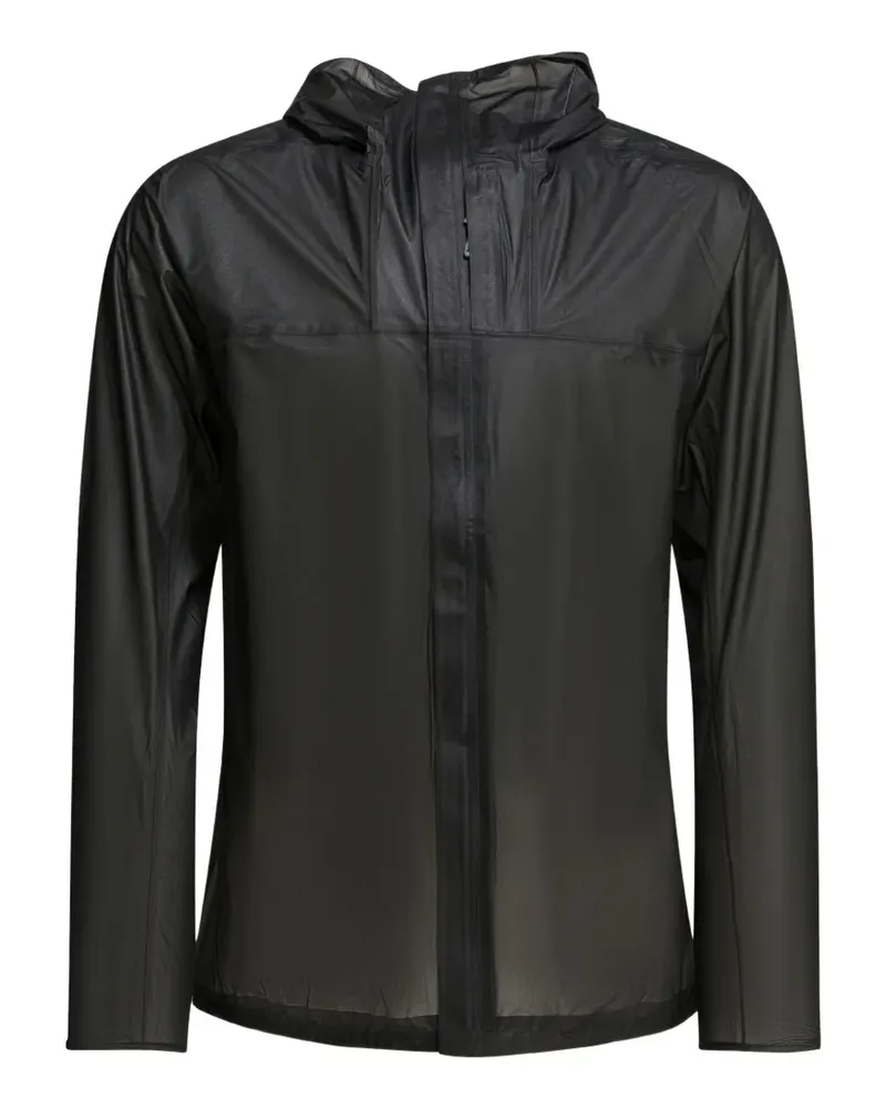 Houdini The Orange hooded zip-up jacket - Schwarz Schwarz