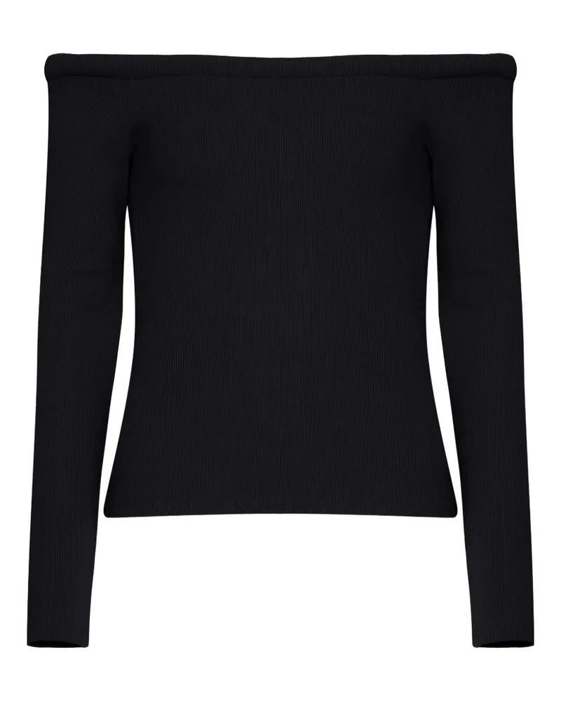 Gloria Coelho x Isabella Fiorentino schulterfreies Oberteil - Schwarz Schwarz