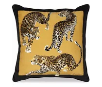 Mittelgroßes Kissen mit Leopardo-Print