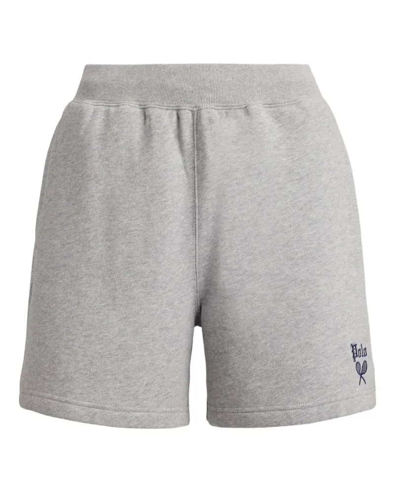 Ralph Lauren Jersey-Shorts mit Logo-Stickerei - Grau Grau