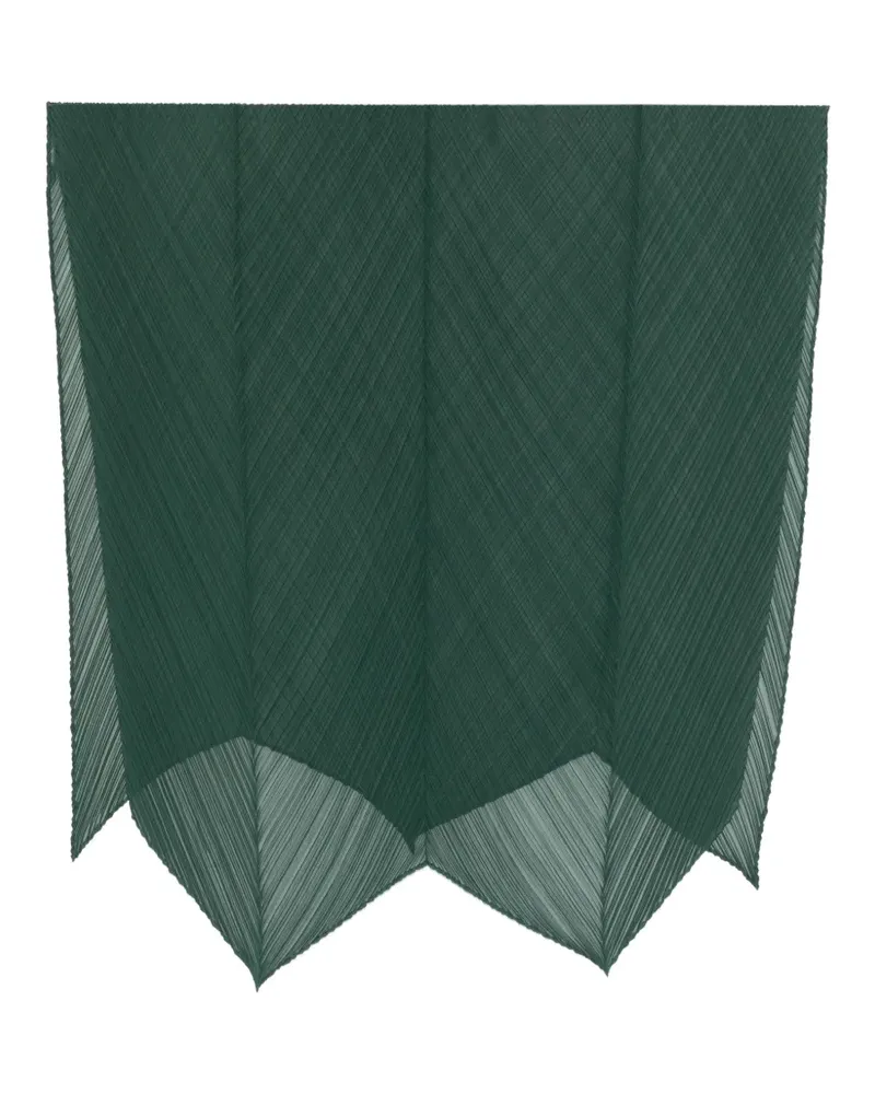 Issey Miyake pleated scarf - Grün Grün