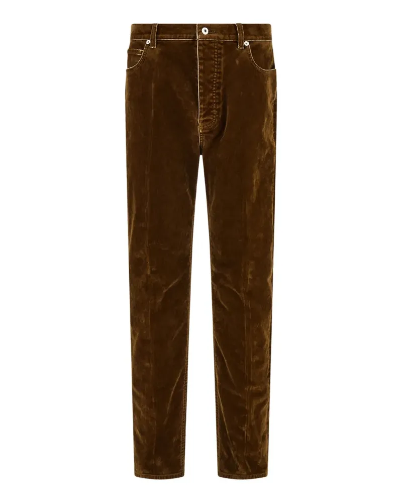 Ferragamo Five-Pocket-Hose - Braun Braun