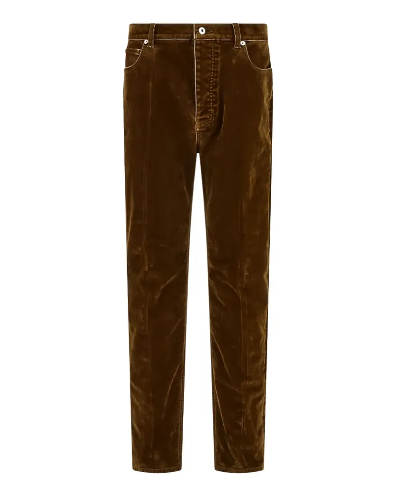 Ferragamo Five-Pocket-Hose - Braun Braun