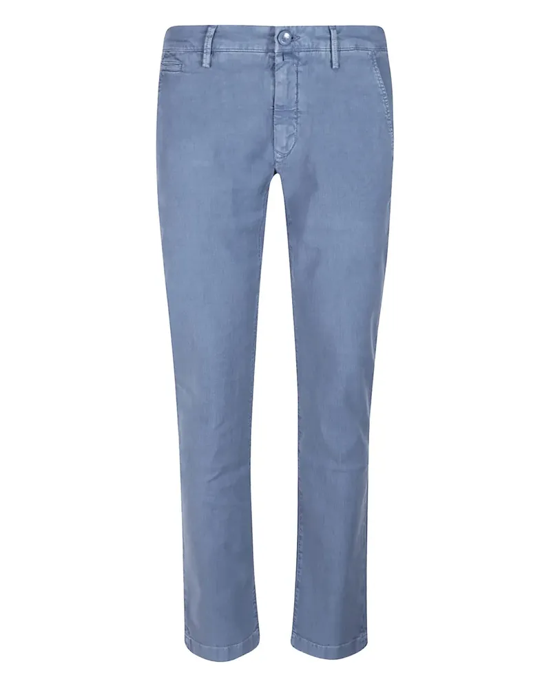 Jacob Cohën linen trousers - Blau Blau