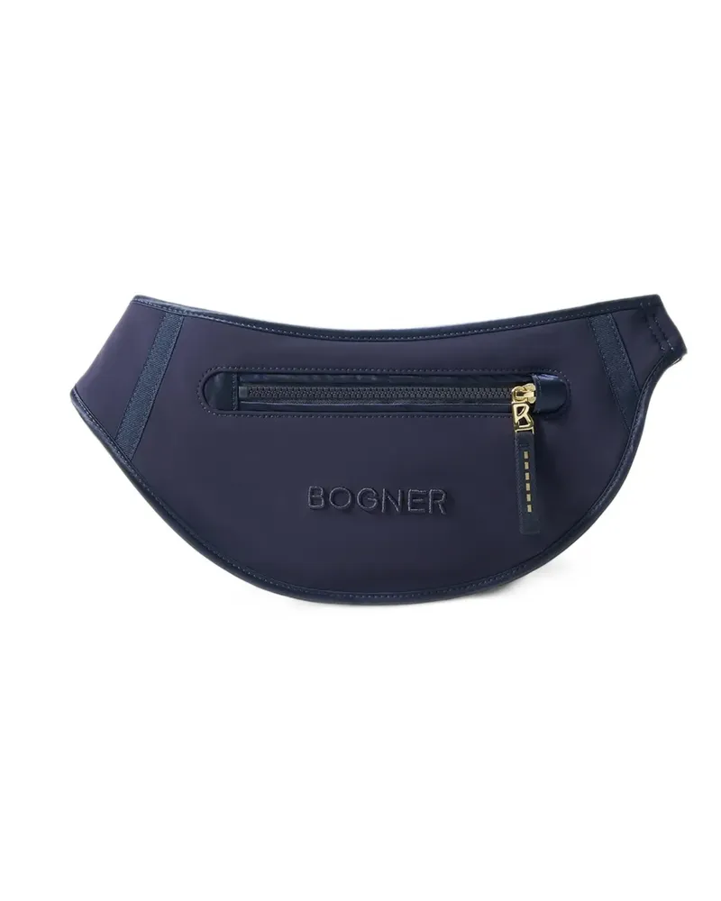 Bogner Kleine Karla Gürteltasche mit Logo-Stickerei - Blau Blau