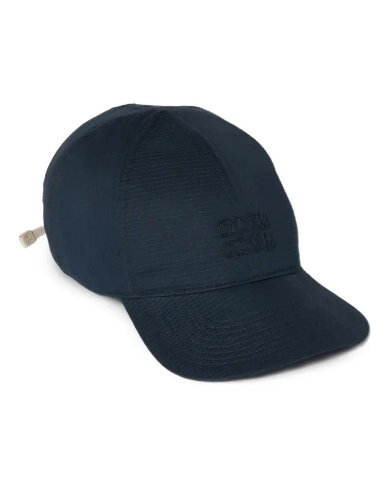 Miu Miu Baseballkappe aus Baumwolle - Blau Blau