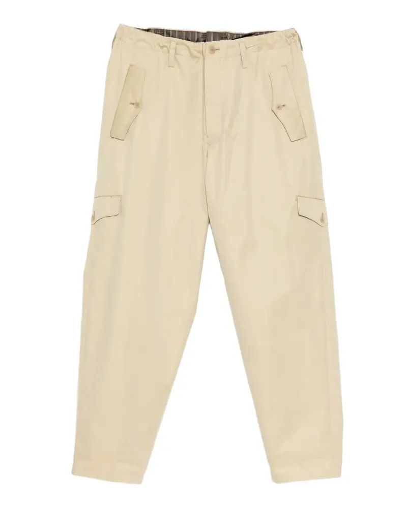 Yohji Yamamoto Z-Flap Cargohose - Braun Braun