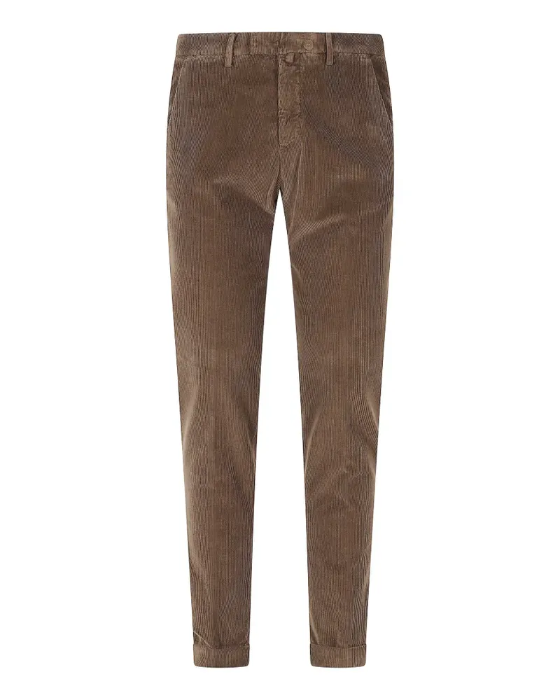 Briglia 1949 Cordhose mit Umschlag - Braun Braun