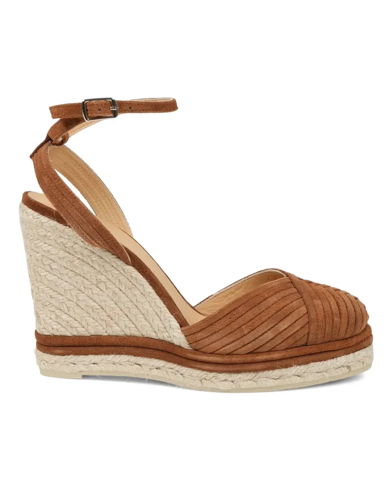 Castañer braided wedge sandals - Braun Braun