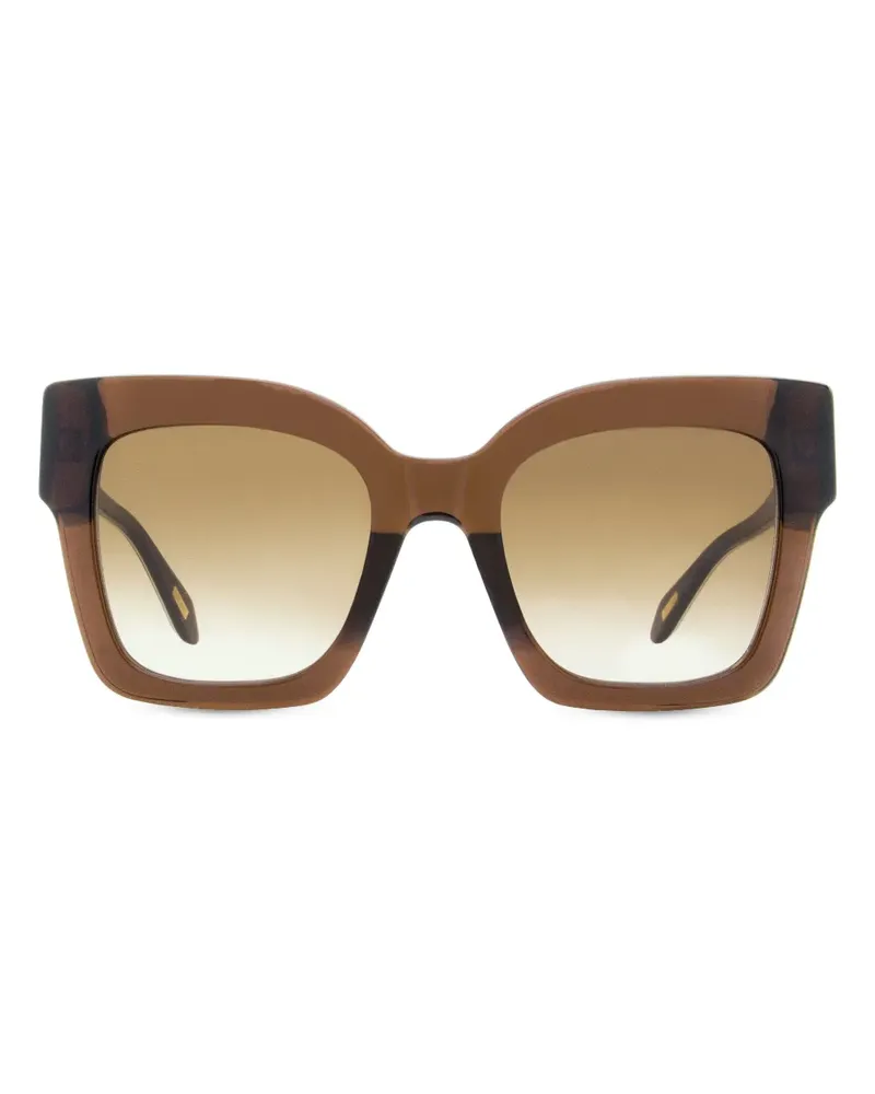 Just Cavalli Sonnenbrille mit Logo-Schild - Braun Braun
