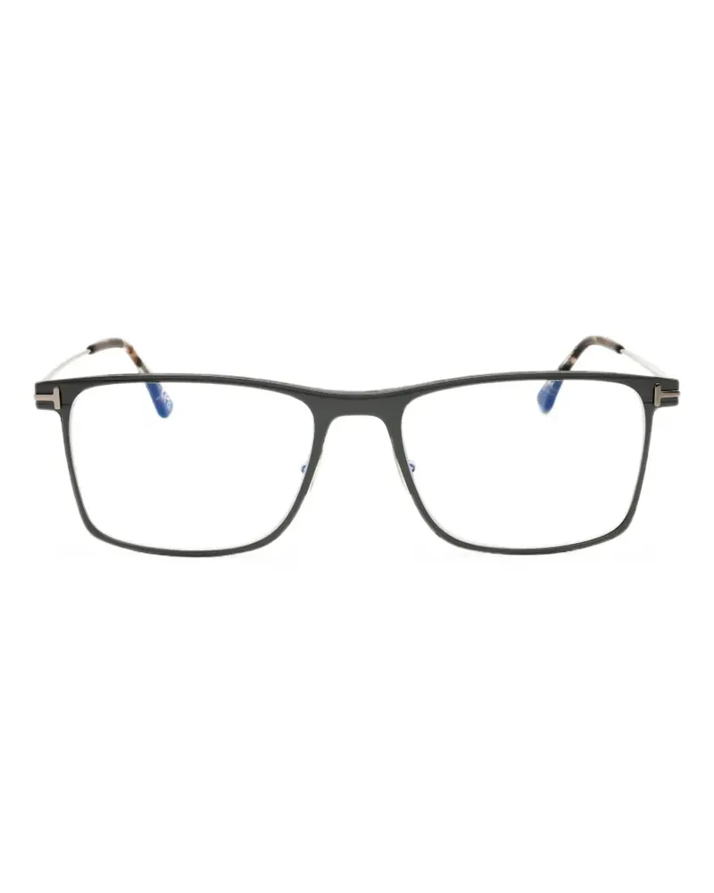 Tom Ford Brille mit eckigem Gestell - Grau Grau