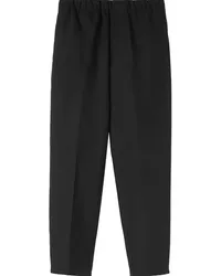 Jil Sander Hose mit elastischem Bund Schwarz