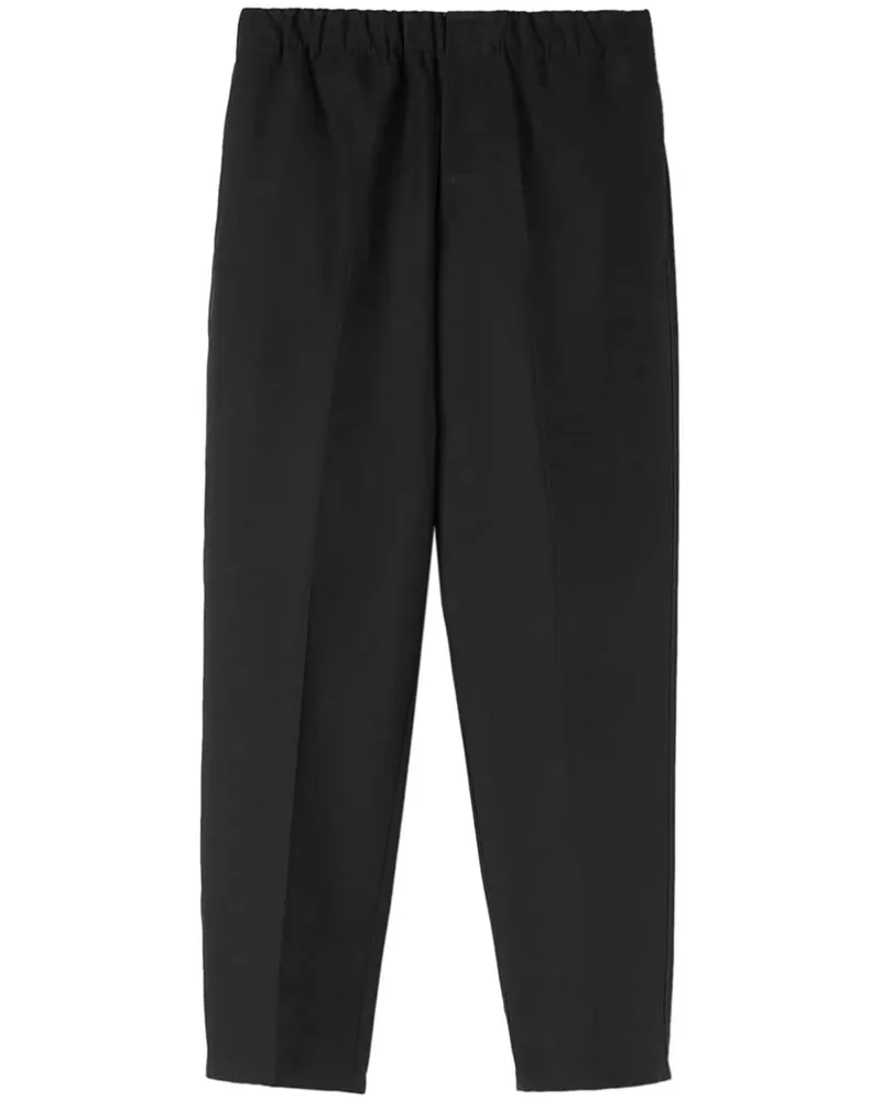 Jil Sander Hose mit elastischem Bund - Schwarz Schwarz