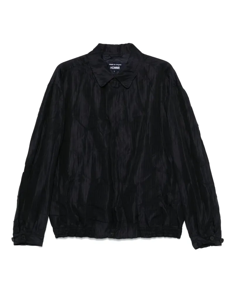 Comme des Garçons Hemdjacke mit Nadelstreifen - Blau Blau