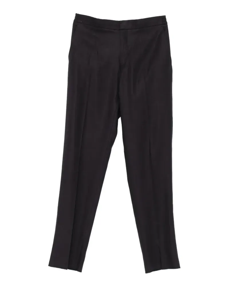 Ermenegildo Zegna tailored trousers - Schwarz Schwarz