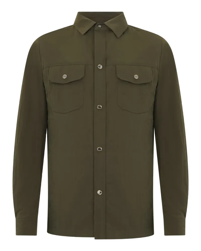 MOORER Atlas Jacke mit Knöpfen - Grün Grün