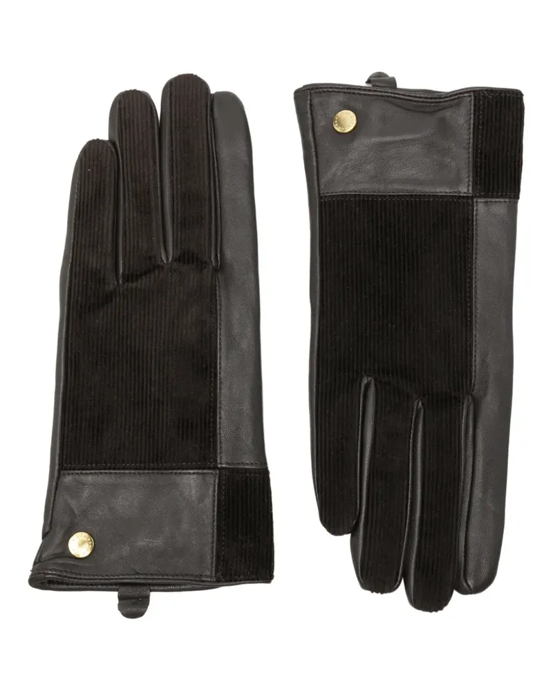 Barbour Handschuhe mit Cordeinsatz - Braun Braun