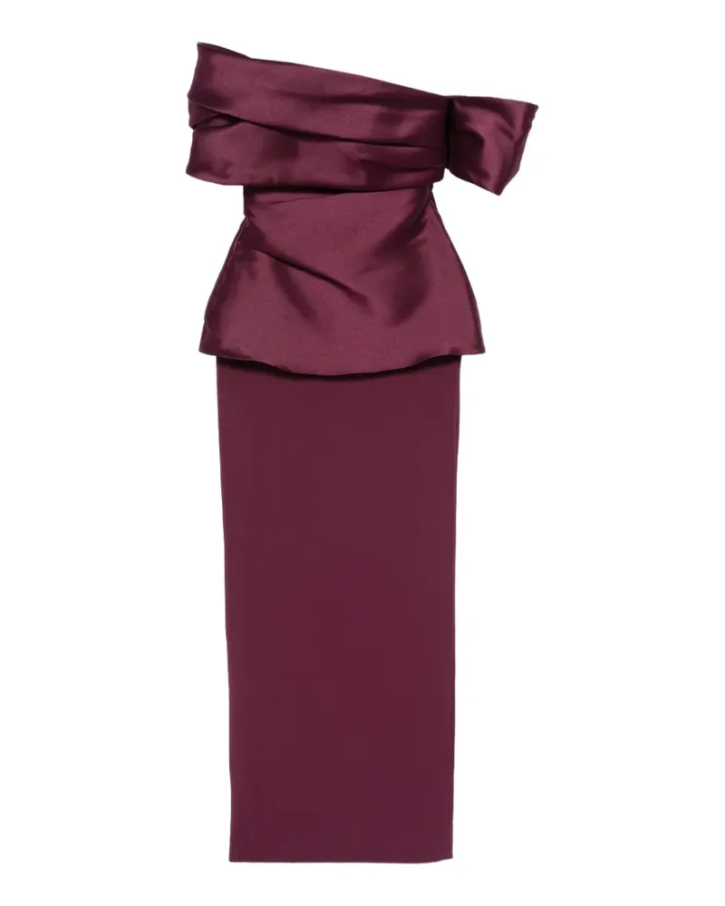 Solace London The Lucine Maxikleid - Violett Violett