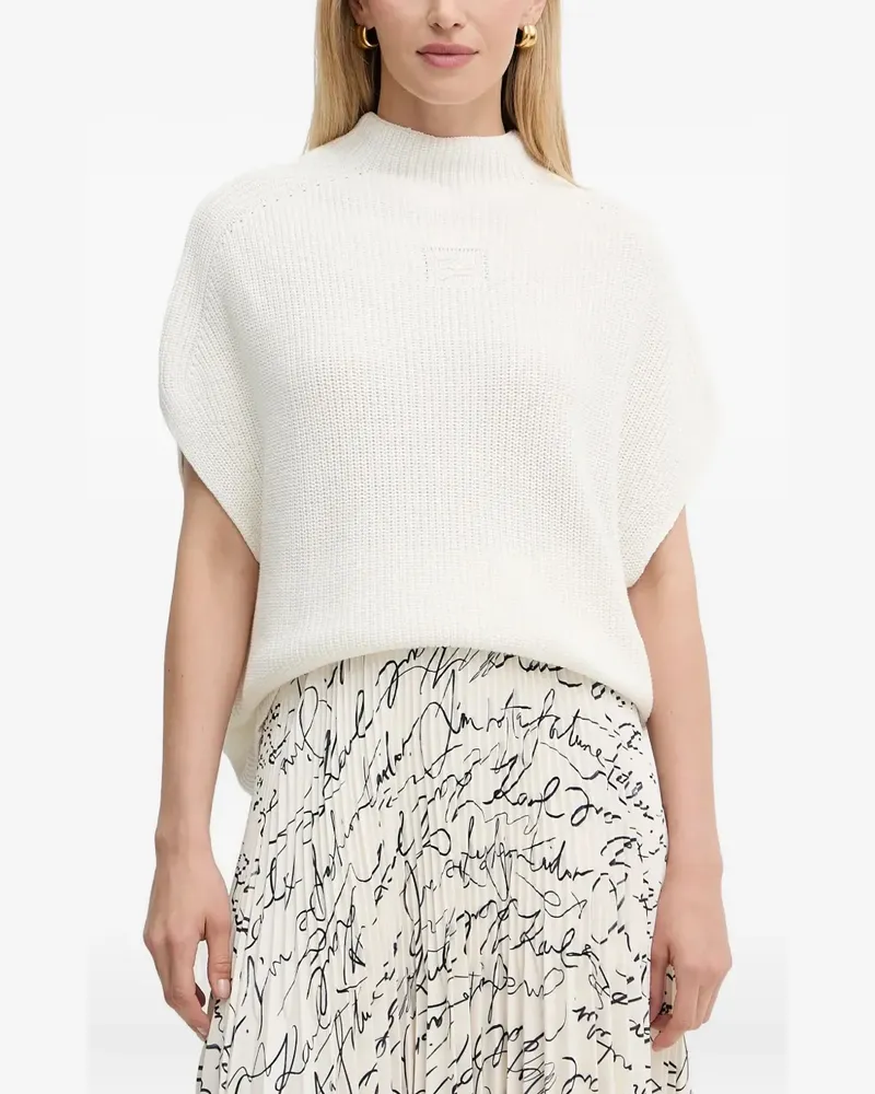 Karl Lagerfeld Pullover aus Baumwolle - Weiß Weiß