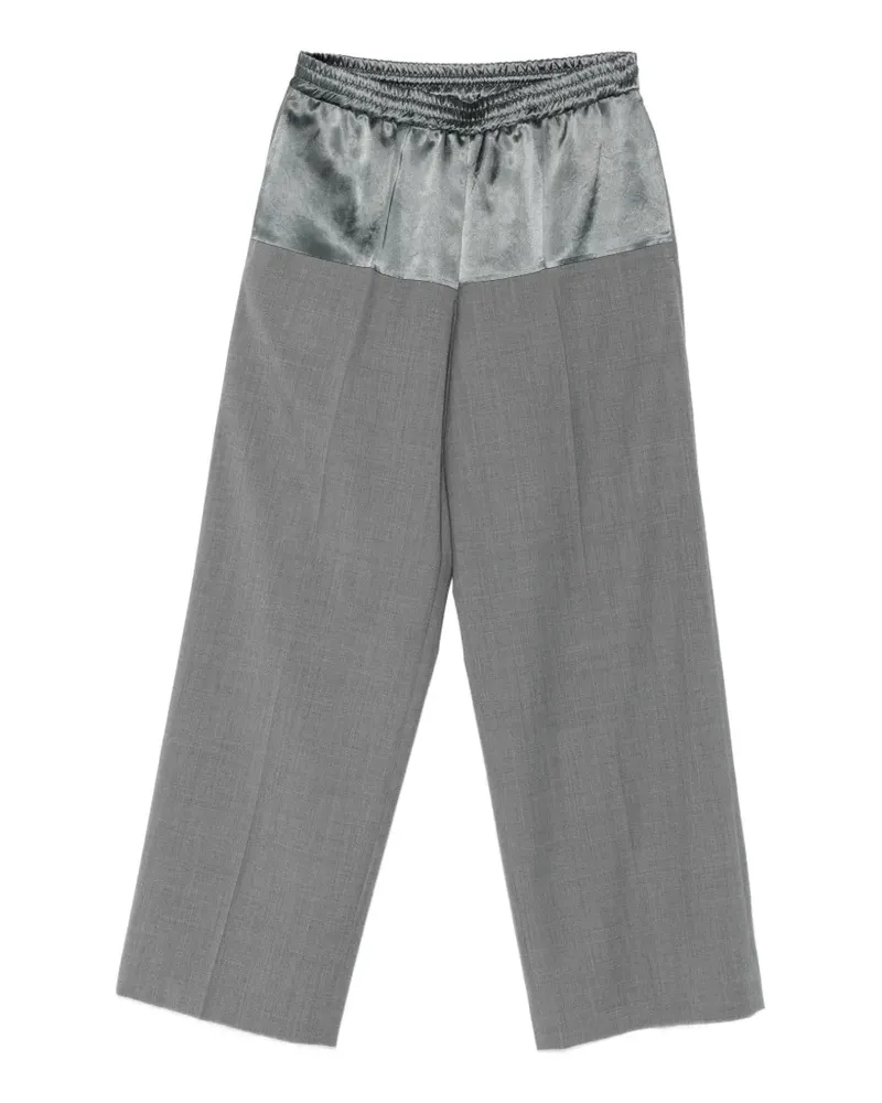 Undercover panelled elasticated-waist trousers - Grau Grau