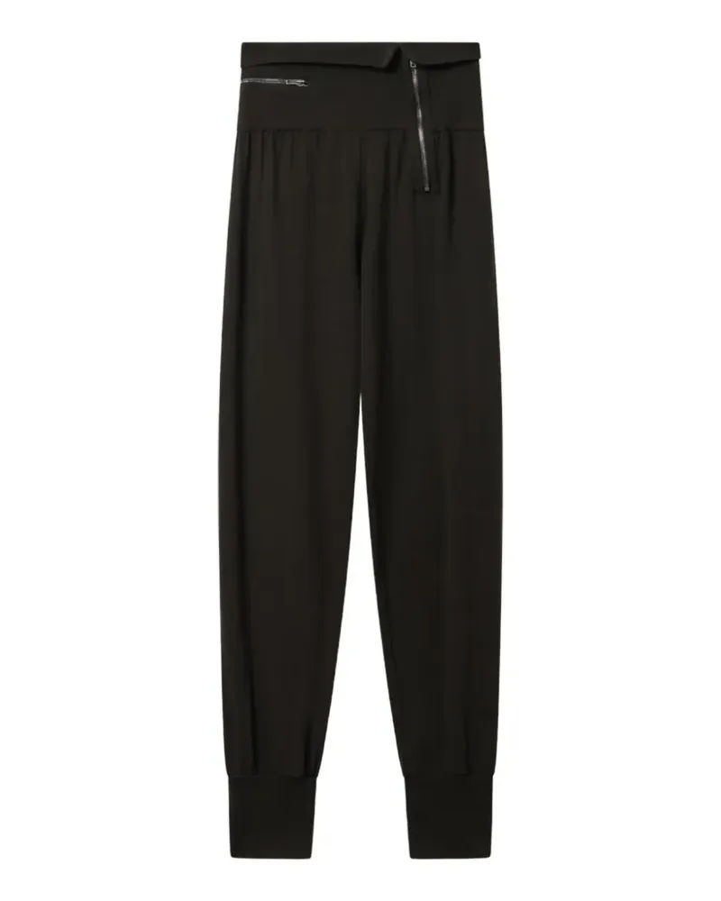 Isabel Marant Tydie Hose mit Reißverschlussdetail - Schwarz Schwarz