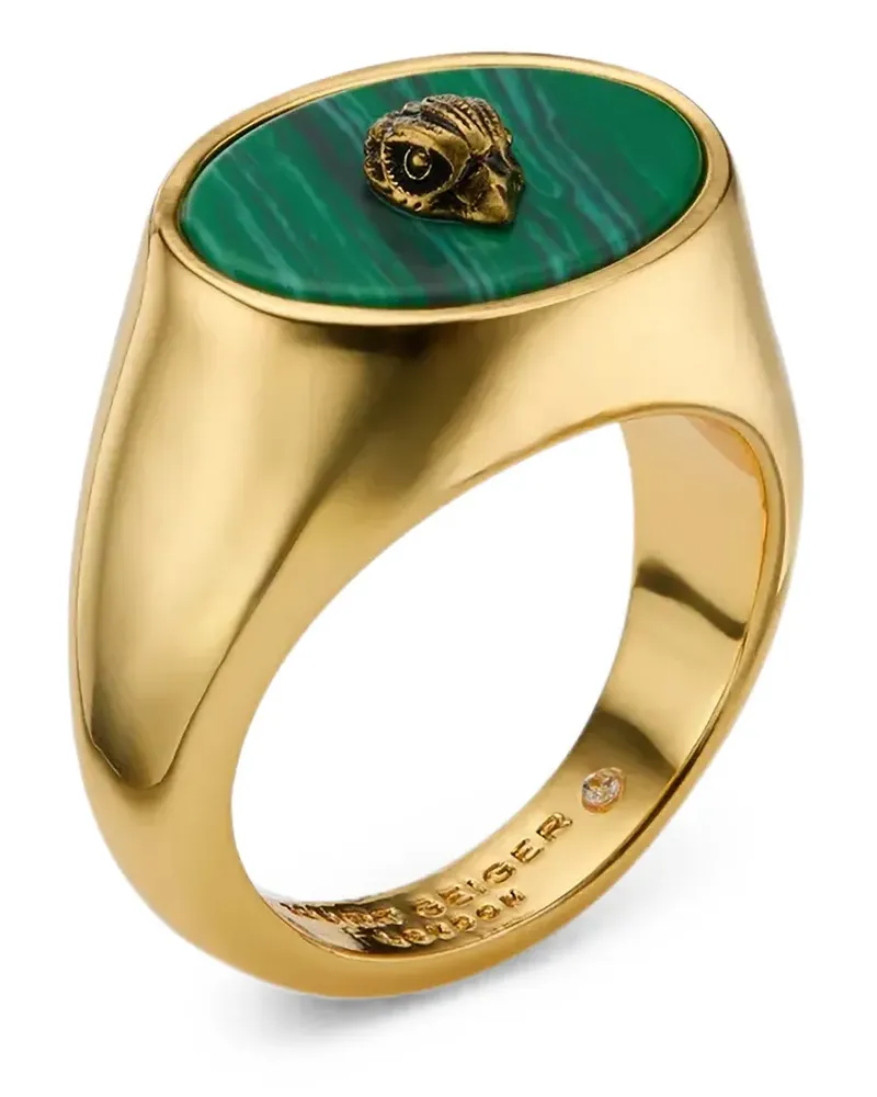 Kurt Geiger Eagle signet ring - Gold Gold