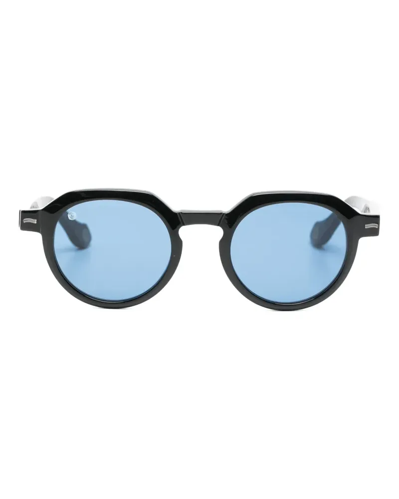 Kyme Julian round-frame sunglasses - Schwarz Schwarz