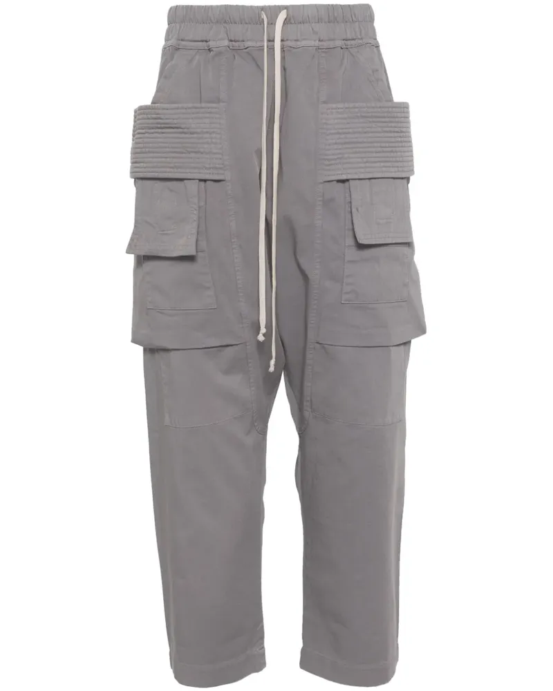 DRKSHDW by Rick Owens Porterville Creatch Cargohose - Grau Grau