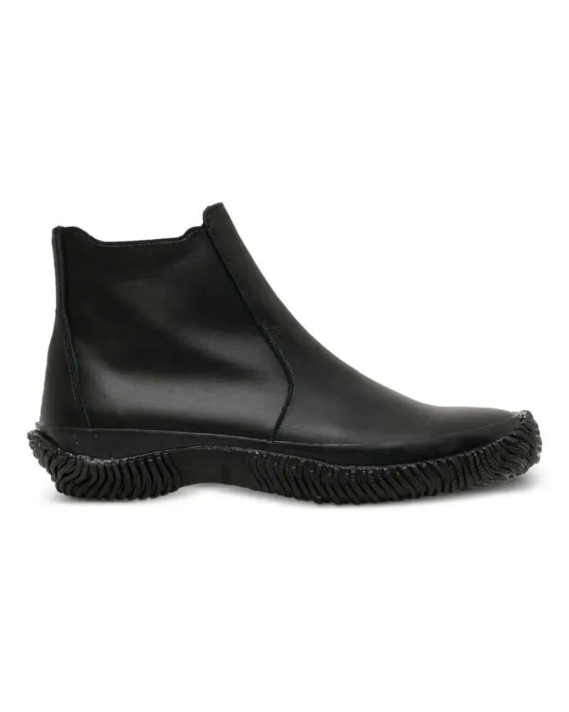 Comme des Garçons textured-sole ankle boots - Schwarz Schwarz