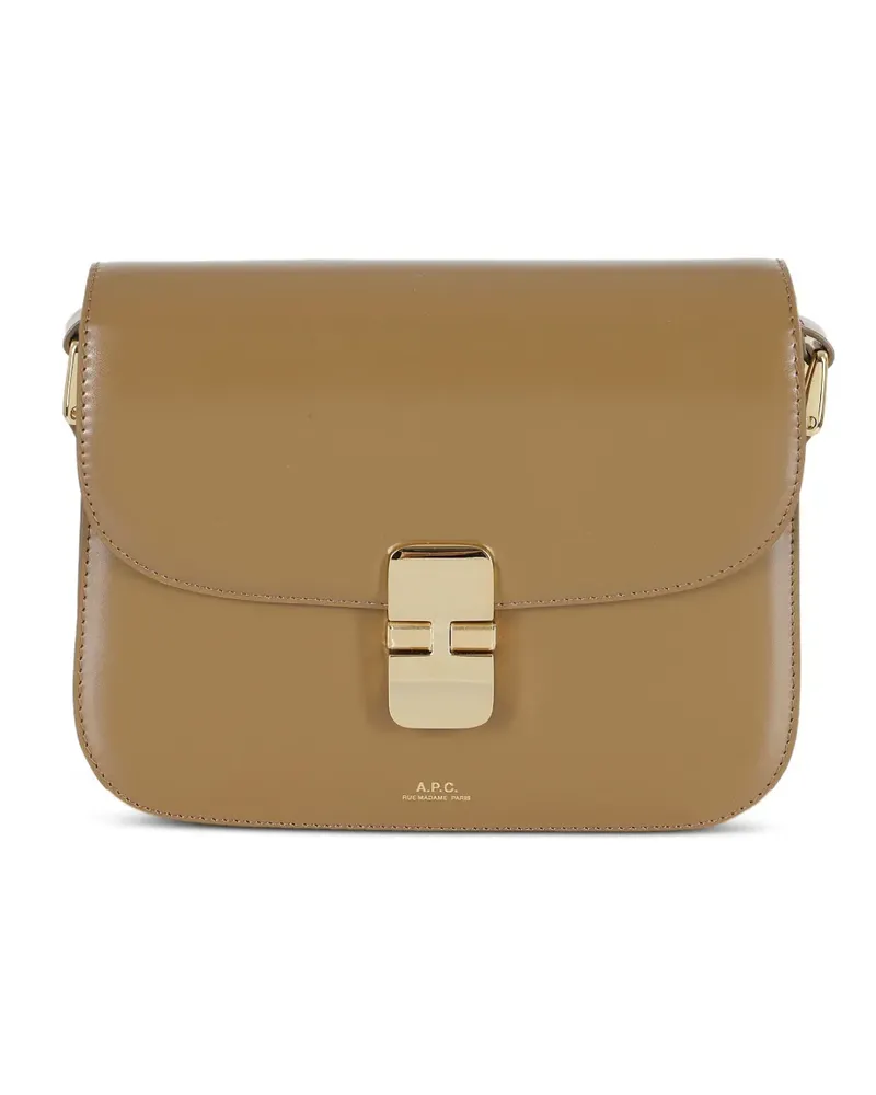 A.P.C. Grace Schultertasche - Braun Braun