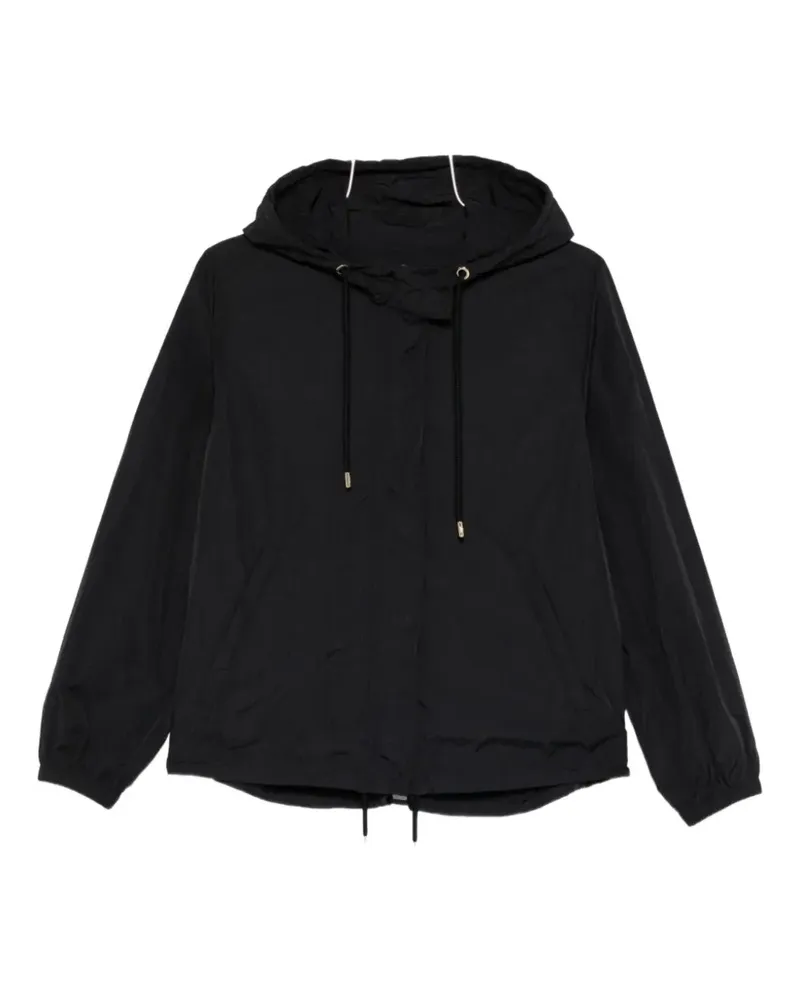 Emporio Armani hooded blouson jacket - Schwarz Schwarz