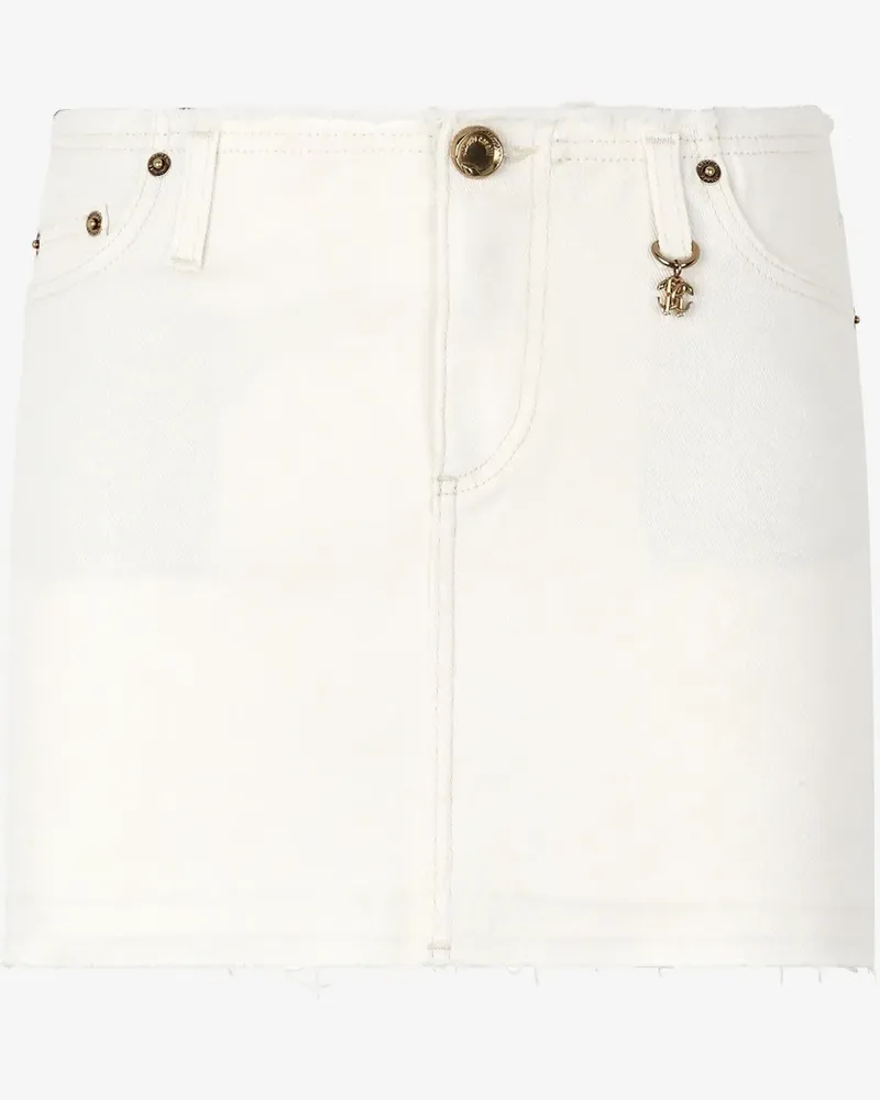 Roberto Cavalli Klassischer Jeans-Minirock - Nude Nude