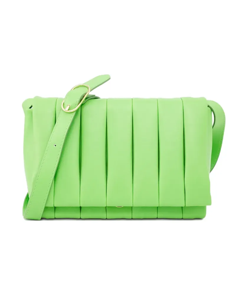 THEMOIRÈ Feronia flap-top cross body bag - Grün Grün