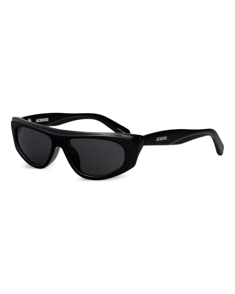 Jacquemus Casco Sonnenbrille - Schwarz Schwarz