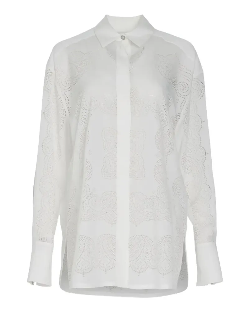 Givenchy Hemd mit Muster - Weiß Weiß
