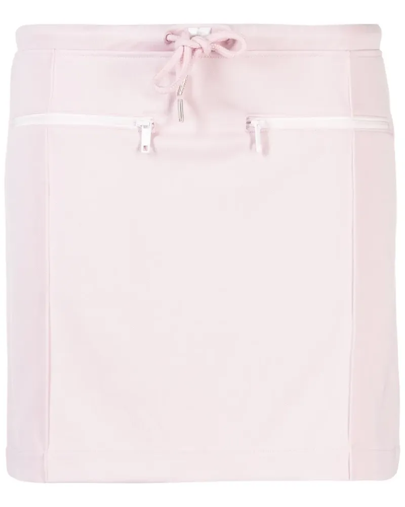 Courrèges Minirock mit Kordelzug - Rosa Rosa