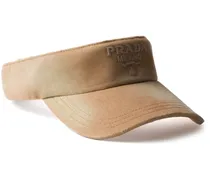 logo embroidered visor hat