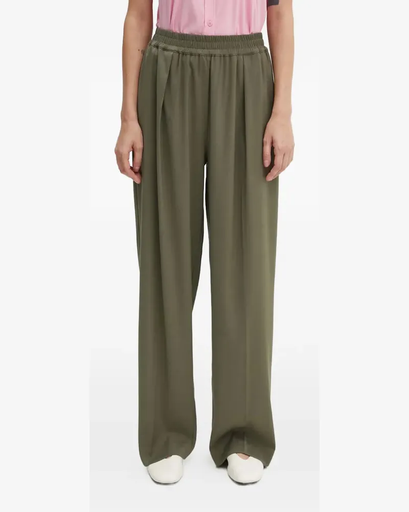 Samsøe & Samsøe Julia elasticated pleated trousers - Grün Grün