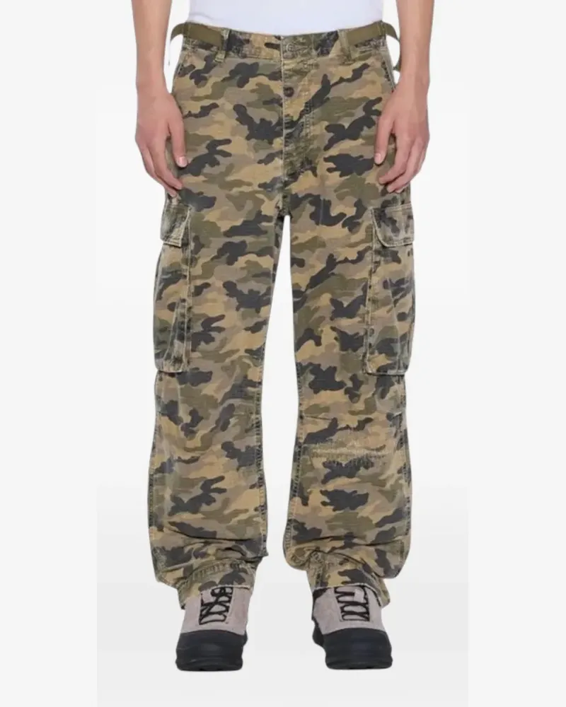 ksubi Troop camouflage cargo trousers - Grün Grün