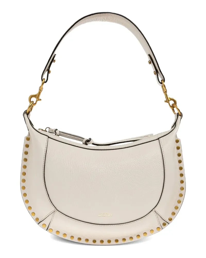 Isabel Marant Naoko leather tote bag - Nude Nude