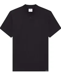 Courrèges Volcano T-Shirt mit Logo-Applikation Schwarz