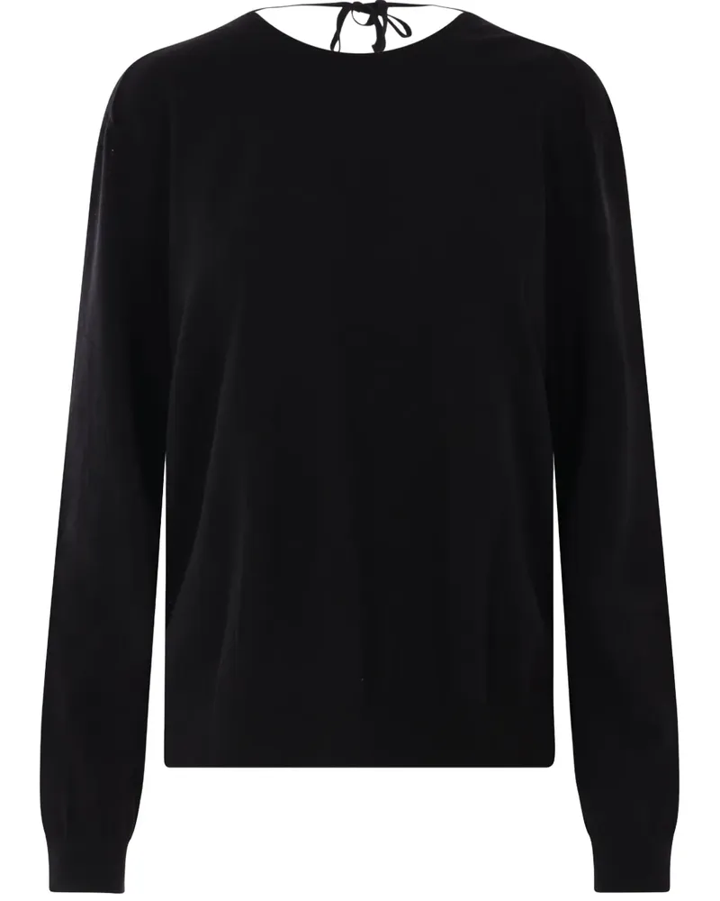 ASPESI Pullover aus Baumwolle - Schwarz Schwarz