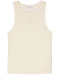 Patrizia Pepe Tanktop mit Fly-Stickerei Nude