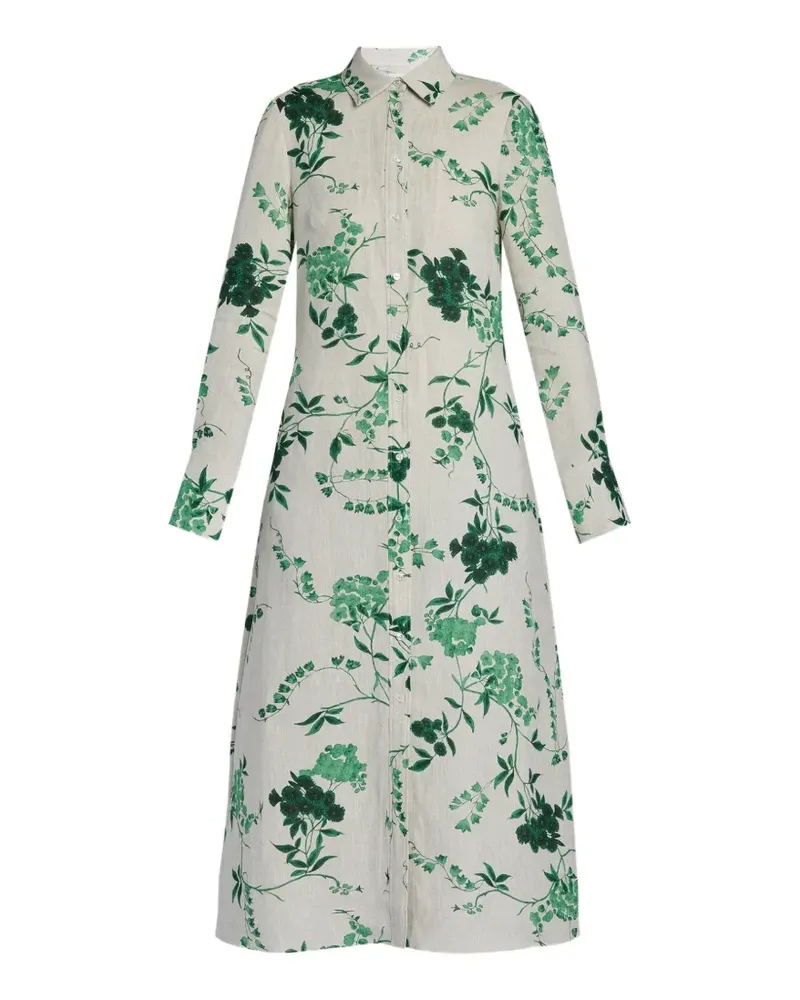 Erdem Kleid mit Muster - Nude Nude